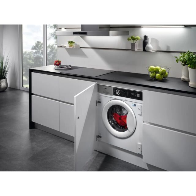 AEG LFX6G8434BI Integrated 8kg 1400rpm Washing Machine