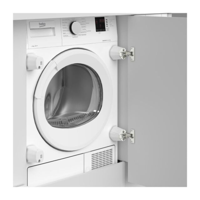 Beko DTIKP81131W 8Kg Integrated Heat Pump Condenser Tumble Dryer - Ex. Display