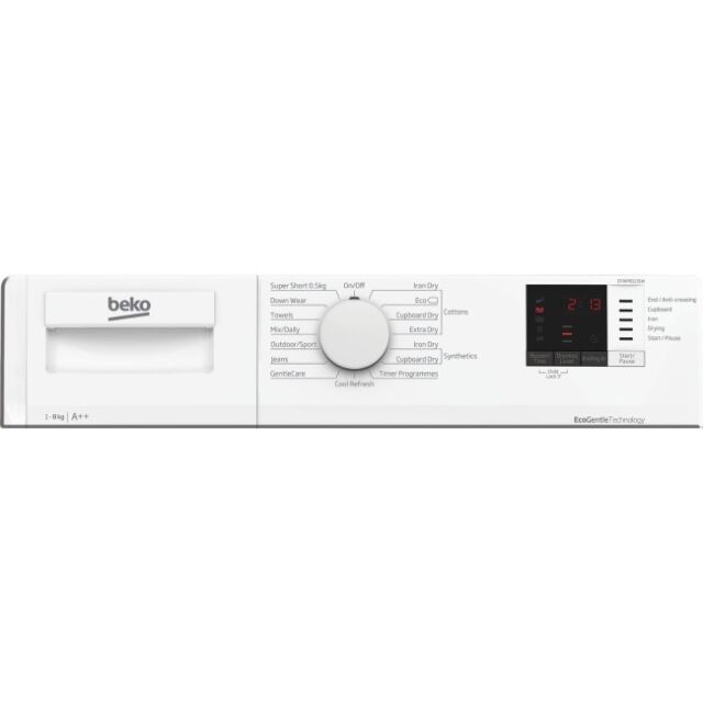 Beko DTIKP81131W 8Kg Integrated Heat Pump Condenser Tumble Dryer - Ex. Display