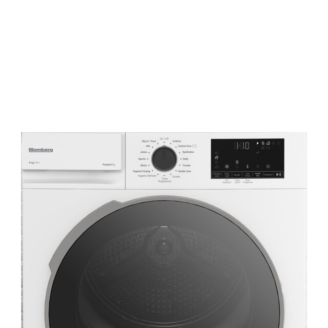 Blomberg LTAH39420W 9kg Heat Pump Tumble Dryer - White