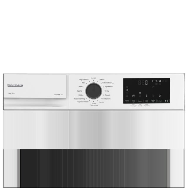 Blomberg LTAH39420W 9kg Heat Pump Tumble Dryer - White