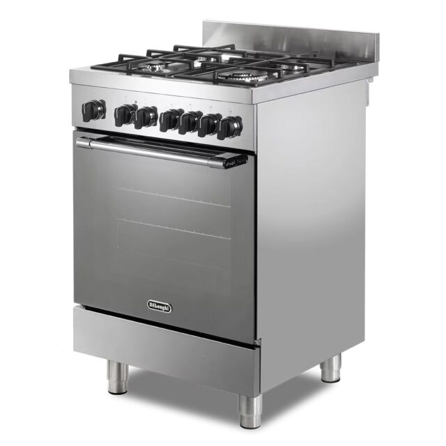 Delonghi DSC626MF-1 60Cm Dual Fuel Single Oven Cooker