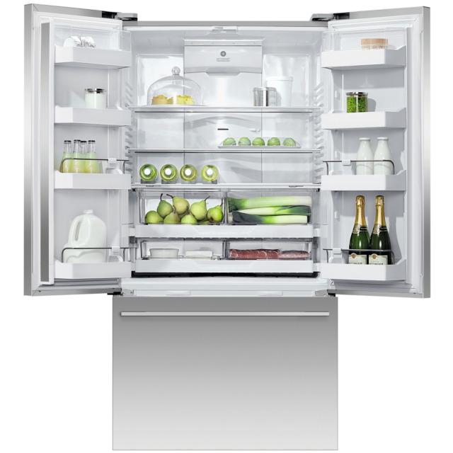 Fisher And Paykel RF540ADUX6 Fisher & Paykel RF540ADUX6 90cm Frost Free American Fridge Freezer - Bl