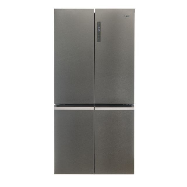 Haier HCR5919ENMM Multi Door Fridge Freezer Cube 90 Series 5, No Frost, Inox