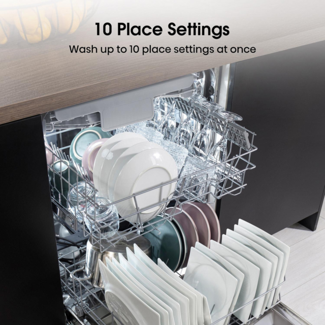 Hisense HS523E15WUK Slimline Dishwasher 10 Place Settings