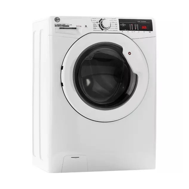 Hoover H3D496TE/1-80 9kg/6kg 1400 Spin Washer Dryer - White