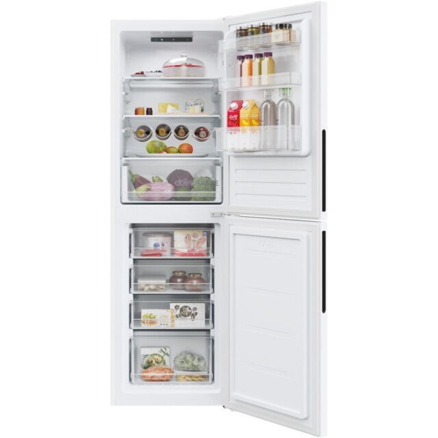 Hoover HVCT3L517FWKR 54.5cm 50/50 Low Frost Fridge Freezer - White