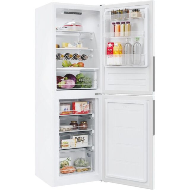 Hoover HVCT3L517FWKR 54.5cm 50/50 Low Frost Fridge Freezer - White
