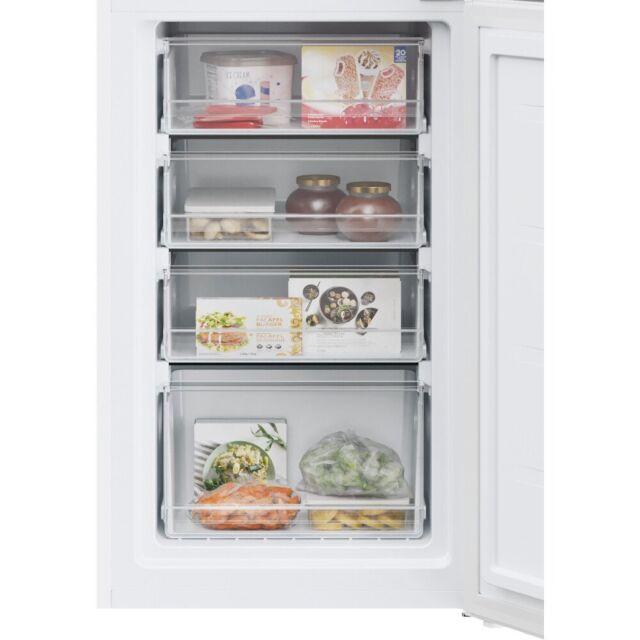 Hoover HVCT3L517FWKR 54.5cm 50/50 Low Frost Fridge Freezer - White