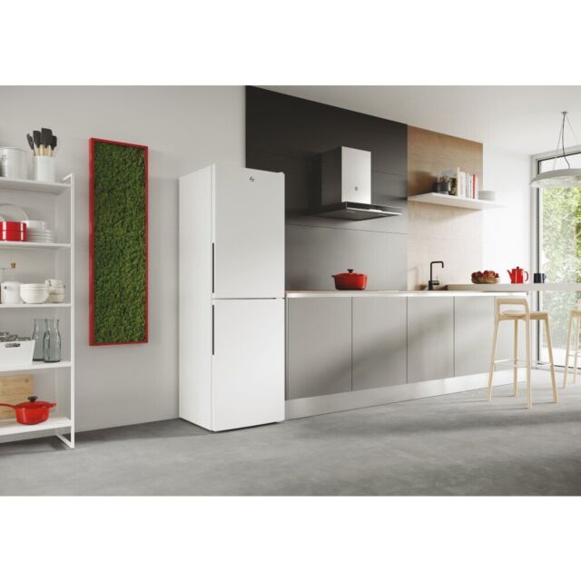 Hoover HVCT3L517FWKR 54.5cm 50/50 Low Frost Fridge Freezer - White