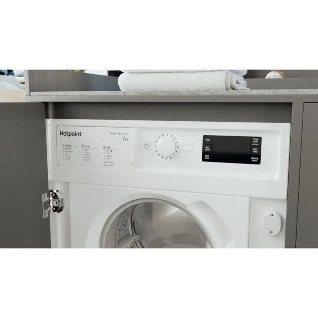 Hotpoint BIWMHG71483UKN Built-In 7kg Washing Machine