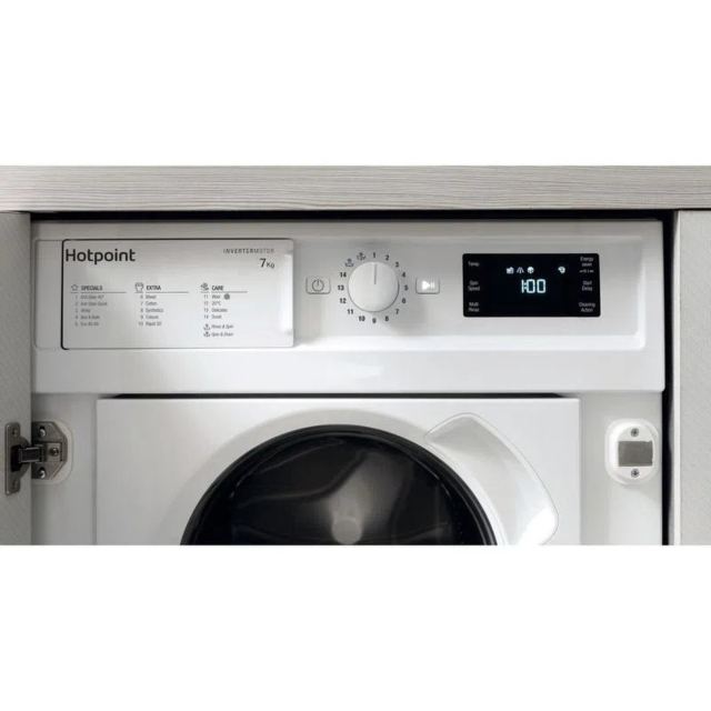 Hotpoint BIWMHG71483UKN Built-In 7kg Washing Machine