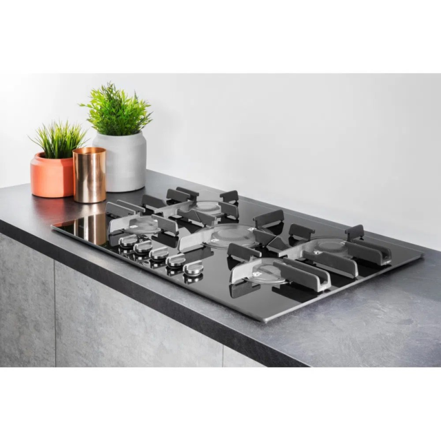 Hotpoint FTGHG751DHBK 75cm Gas Hob - Black