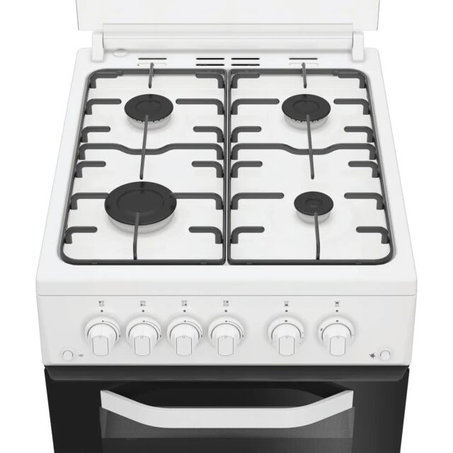 Hotpoint HDG5GCW 50cm Gas Double Oven Cooker