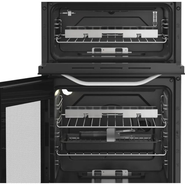Hotpoint HDG5GCW 50cm Gas Double Oven Cooker