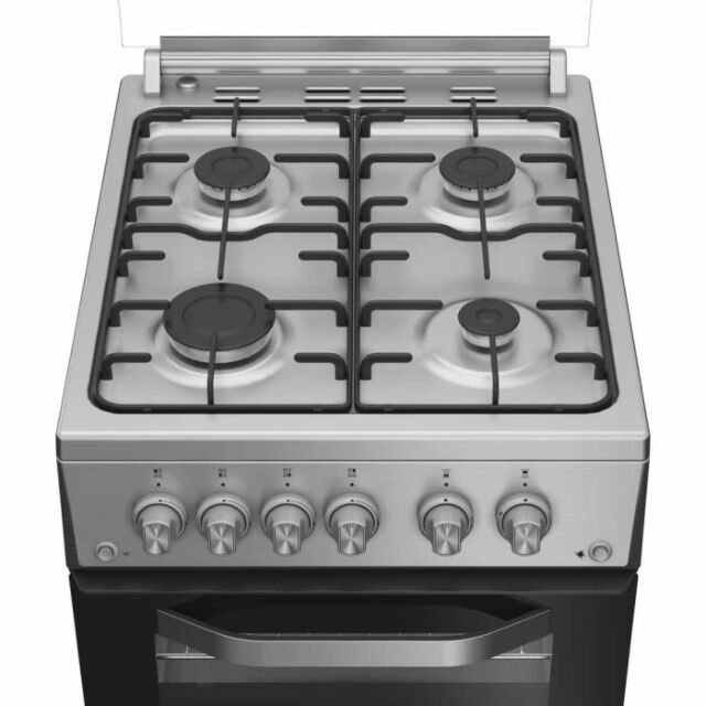 Hotpoint HDG5GCX 50cm Gas Double Oven Cooker