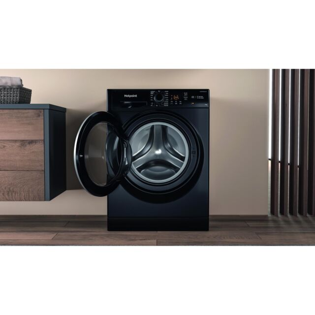 Hotpoint NSWM1046BSUK Freestanding Washing Machine