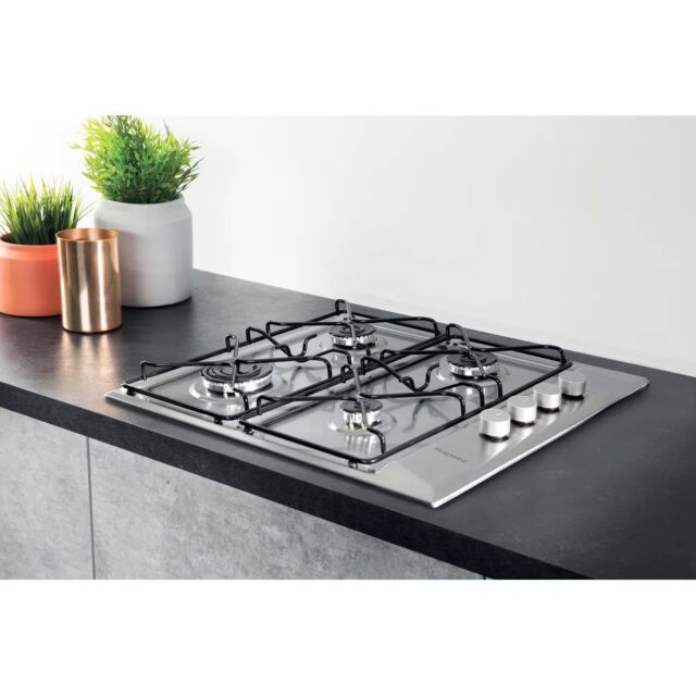 Hotpoint Newstyle PAN642IXH 58cm Gas Hob - Stainless Steel