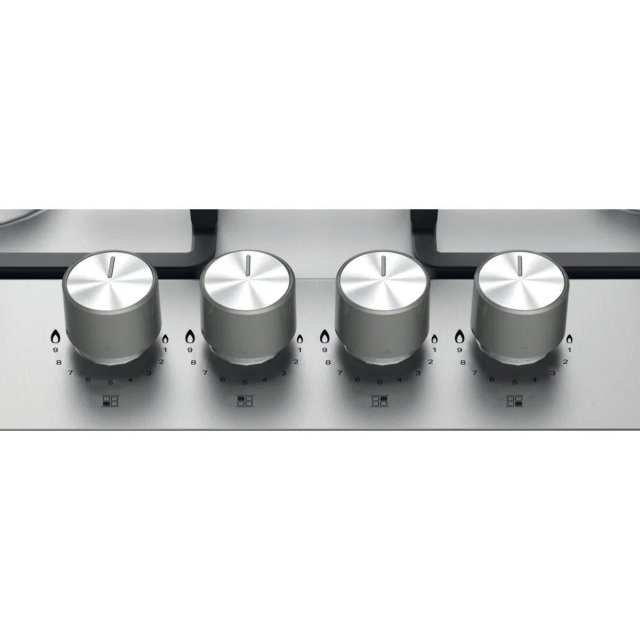 Hotpoint PPH60GDFIXUK 59cm Gas Hob - Silver