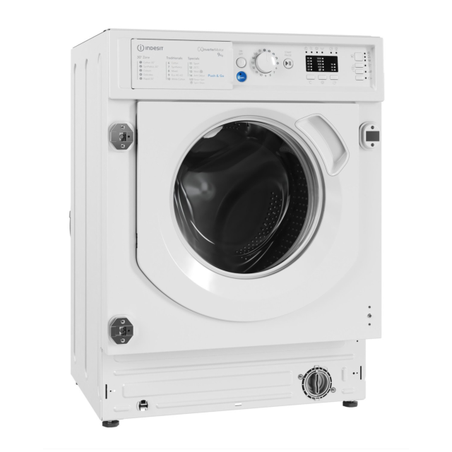 Indesit BI WMIL 91485 U WMIL91485U 9kg 1400 Spin Built in Washing Machine - White
