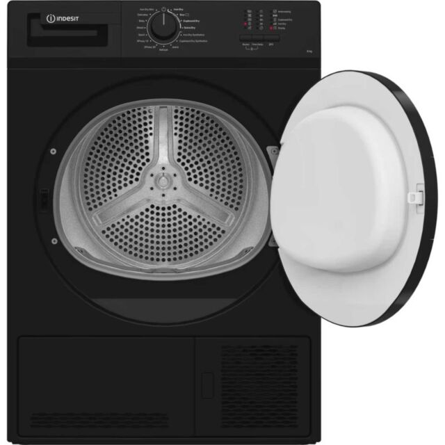 Indesit CYDC82BBGLUK 8kg Condenser Tumble Dryer