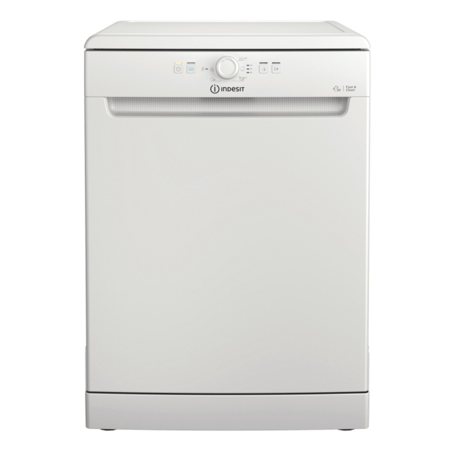 Indesit D2F HK26 UK D2FHK26UK 60cm Dishwasher - White - 14 Place Setting