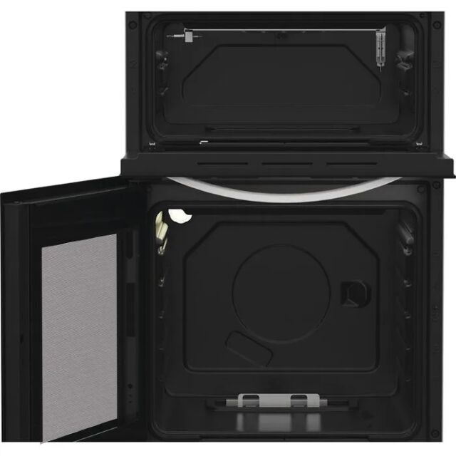 Indesit ITG5GMW 50cm Twin Cavity Gas Cooker