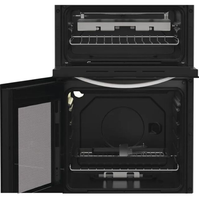 Indesit ITG5GMW 50cm Twin Cavity Gas Cooker