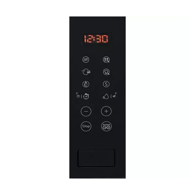 Indesit MWI125GX Push&Go MWI125GX Built In Microwave with Grill - Stainless Steel