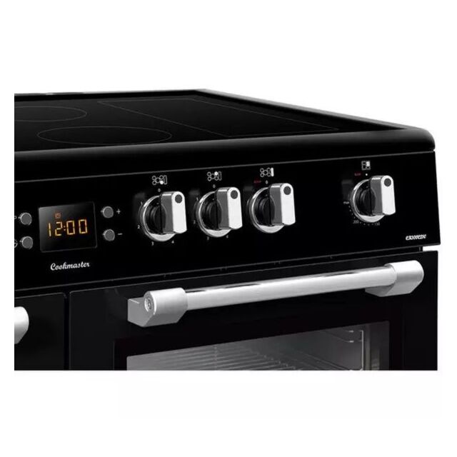 Leisure CK100C210K Electric Ceramic Range Cooker - Black
