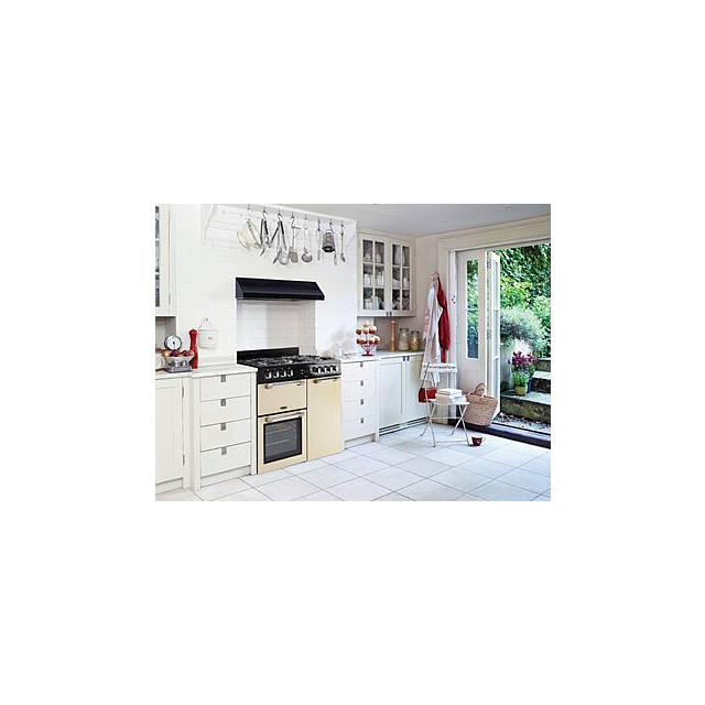 Leisure CK90G232C 90cm Gas Rangecooker with Double Oven and Gas Hob - Cream