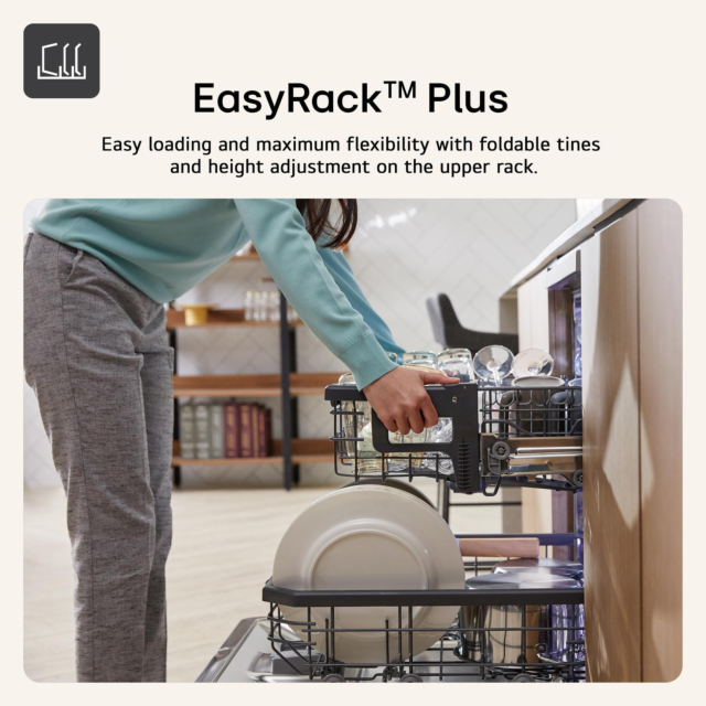 LG QuadWash DB273TX Dishwasher - 14 Place Settings