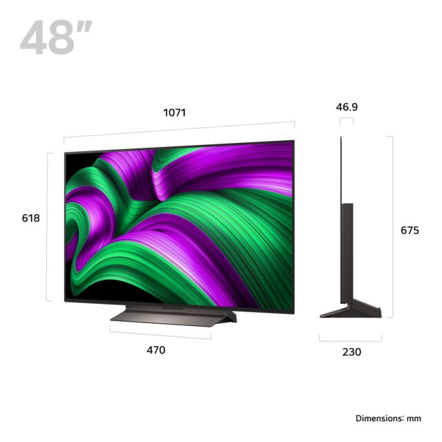 LG OLED evo AI C5 48inch 4K Smart TV