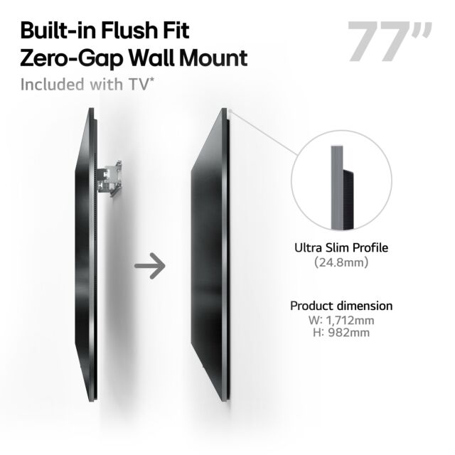 LG OLED77G54LW.AEK 77inch 4K OLED Smart TV
