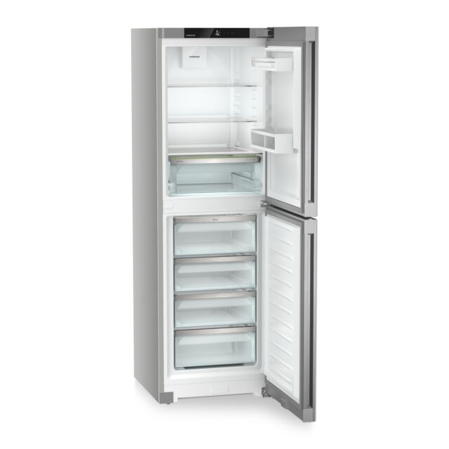 Liebherr CNSFD5204 59.7cm Frost Free Fridge Freezer - Silver