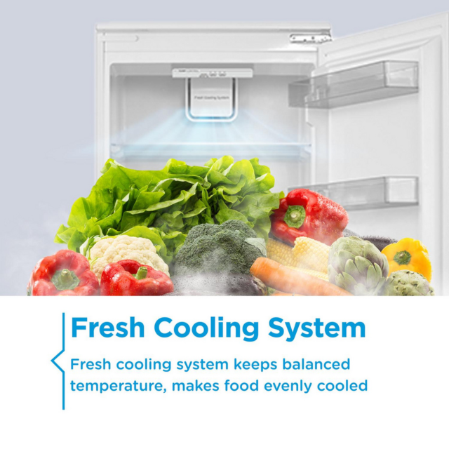 Midea MDRE379FGE01D 54cm 70/30 Built-In Fridge Freezer