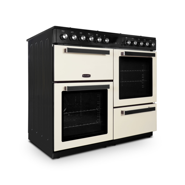 Montpellier MDFRC100C Cream 100cm Dual Fuel Cooker