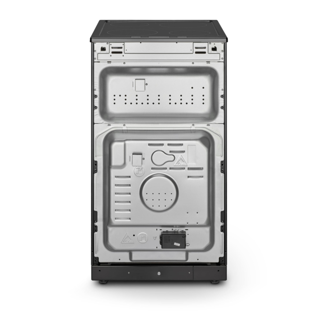 Montpellier MDOC50FK 50cm Double Oven Electric Cooker with Ceramic Hob - Black