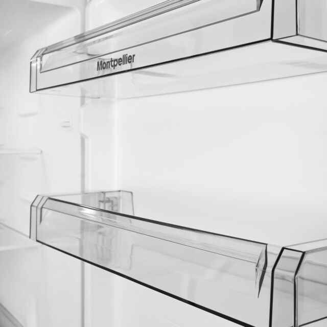Montpellier MNF167EBK 54.5cm 50/50 No Frost Fridge Freezer - Black