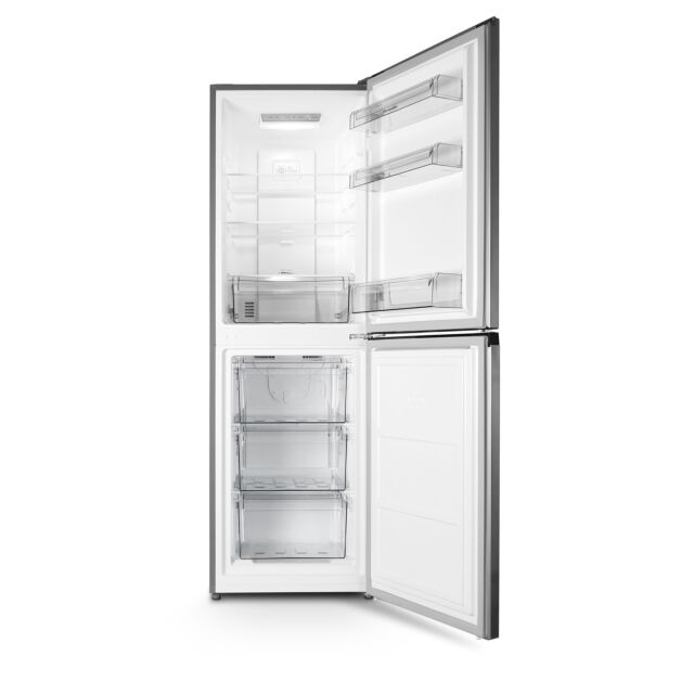 Montpellier MNF167ES 55cm 50/50 No Frost Fridge Freezer - Silver