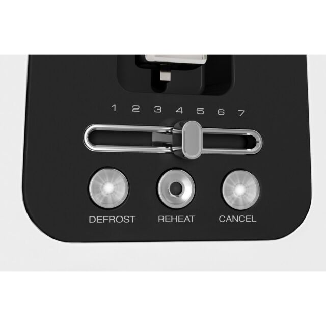 Morphy Richards 245704 Signature 4 Slice Toaster - Moonlight White