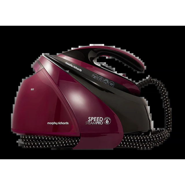 Morphy Richards 332102 1.7L Speed steam pro 7 Bar auto clean mulberry, 600g steam boost, 3100W