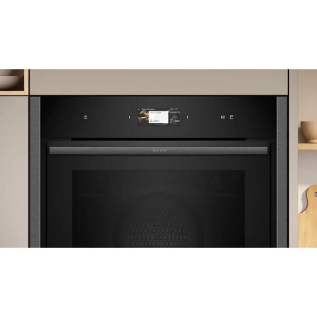 NEFF B64VS71G0B 59.6cm Built In Electric Single Oven - Graphite