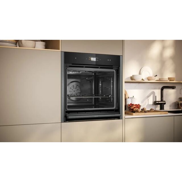 NEFF B64VS71G0B 59.6cm Built In Electric Single Oven - Graphite