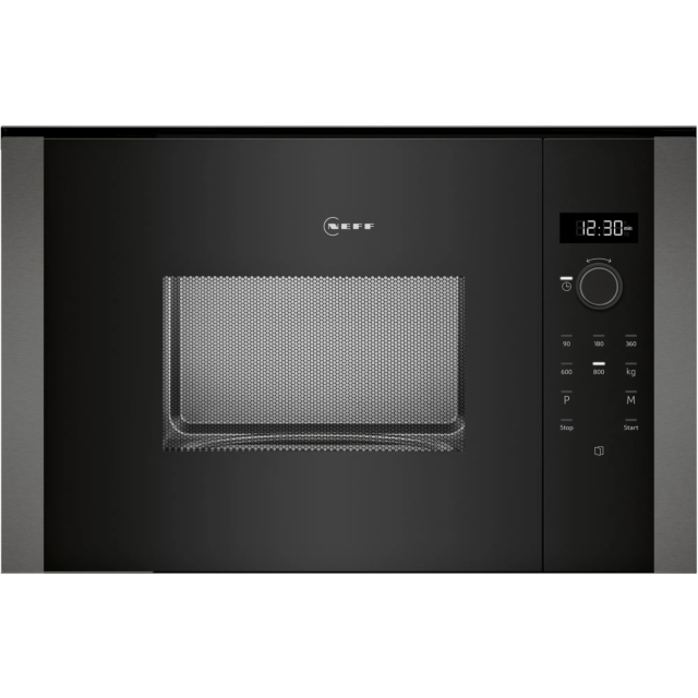 Neff HLAWD23G0B 20 Litres Built In Microwave Oven - Graphite Grey