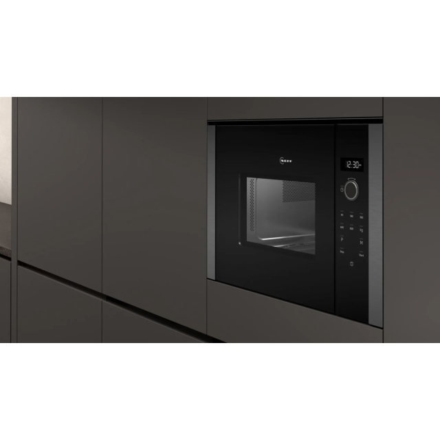 Neff HLAWD23G0B 20 Litres Built In Microwave Oven - Graphite Grey