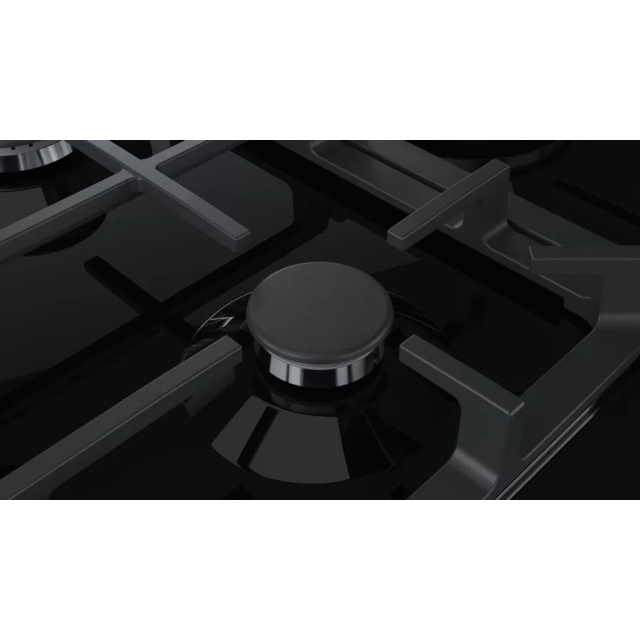 Neff T27DS59S0 N70 75cm Black Enamel Gas Hob