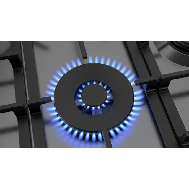Neff T27DS59S0 N70 75cm Black Enamel Gas Hob