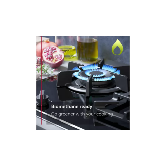 Neff T27DS59S0 N70 75cm Black Enamel Gas Hob