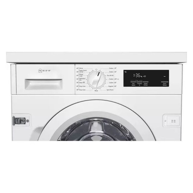 NEFF W543BX2GB Integrated 8 kg 1400 Spin Washing Machine 